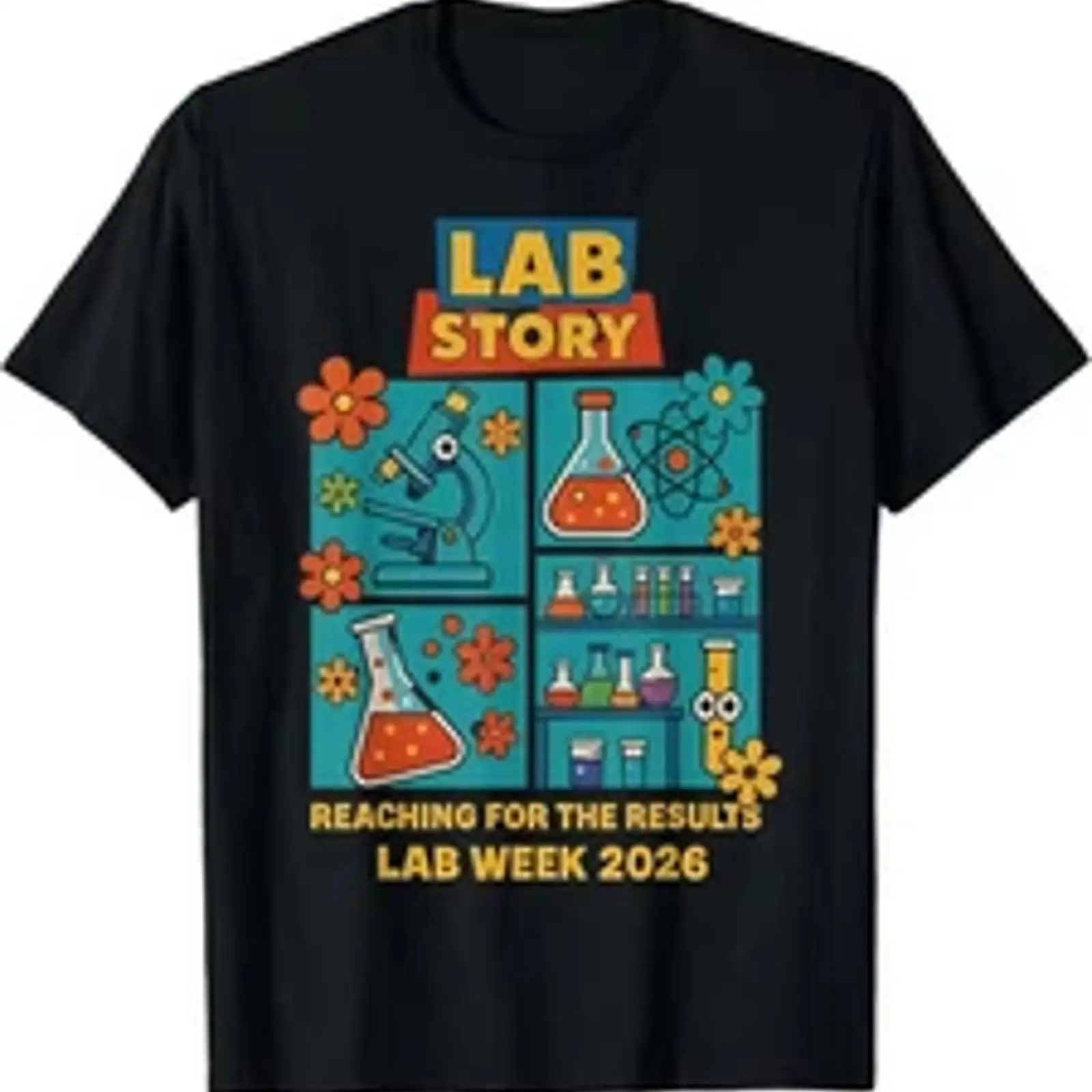 Medical Lab Week 2026 - 2026 Laborwochen-T-Shirt für medizinische Techniker, 100
