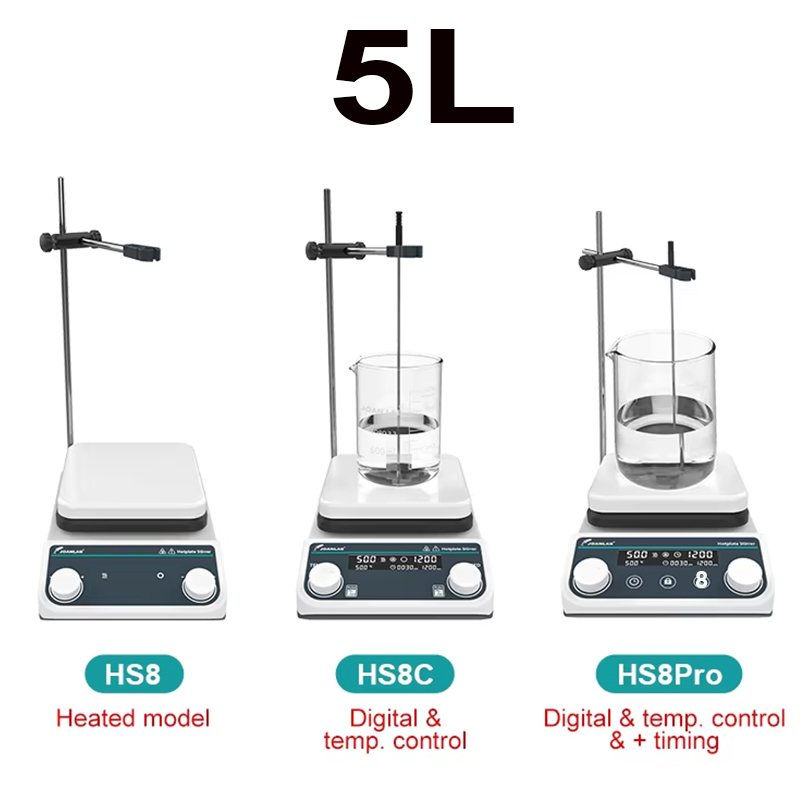 Magnetic Stirrer Hotplate - JOANLAB Magnetrührer, Labor-Digitalanzeige, Heizung, thermostatischer Magnetmischer,