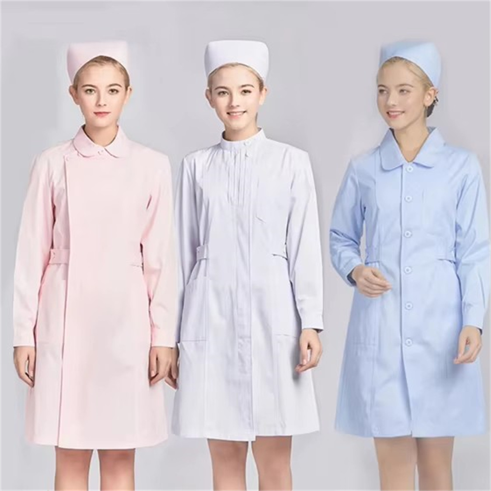 Lab Coat Medical - Neuer atmungsaktiver weißer Uniformmantel aus reiner