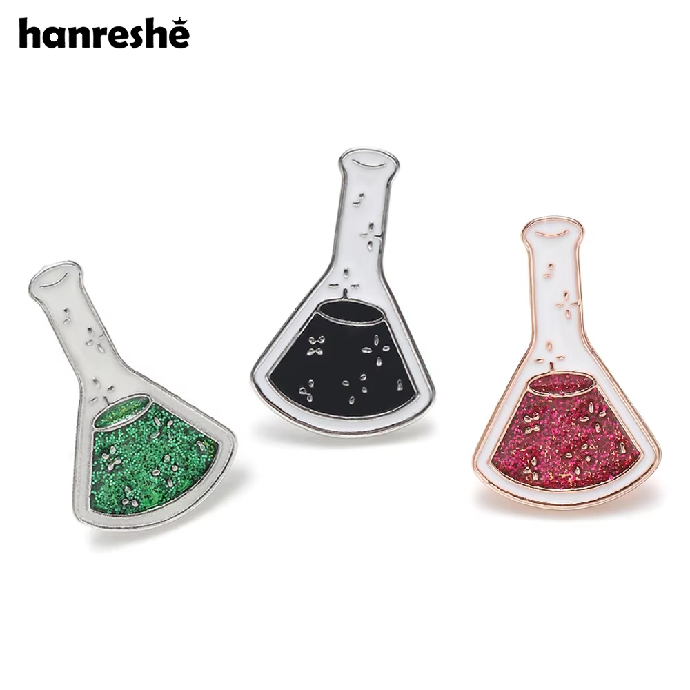 Medical Lab And Science - Hanreshe Science Emaille-Becher-Brosche-Set, Labor, medizinisches Revers,