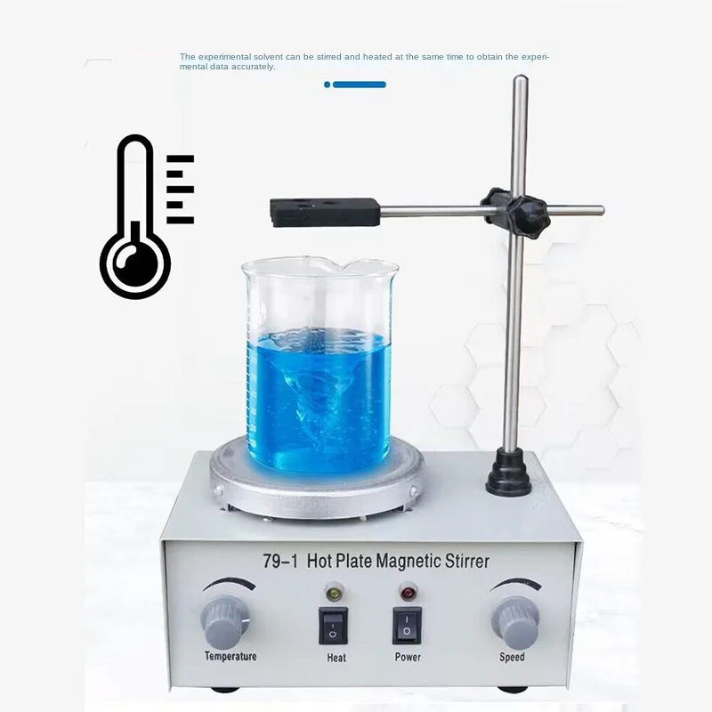 Magnetic Stirrer Hotplate - 79-1 Heizung Magnetrührer Laborheizung Dual Control