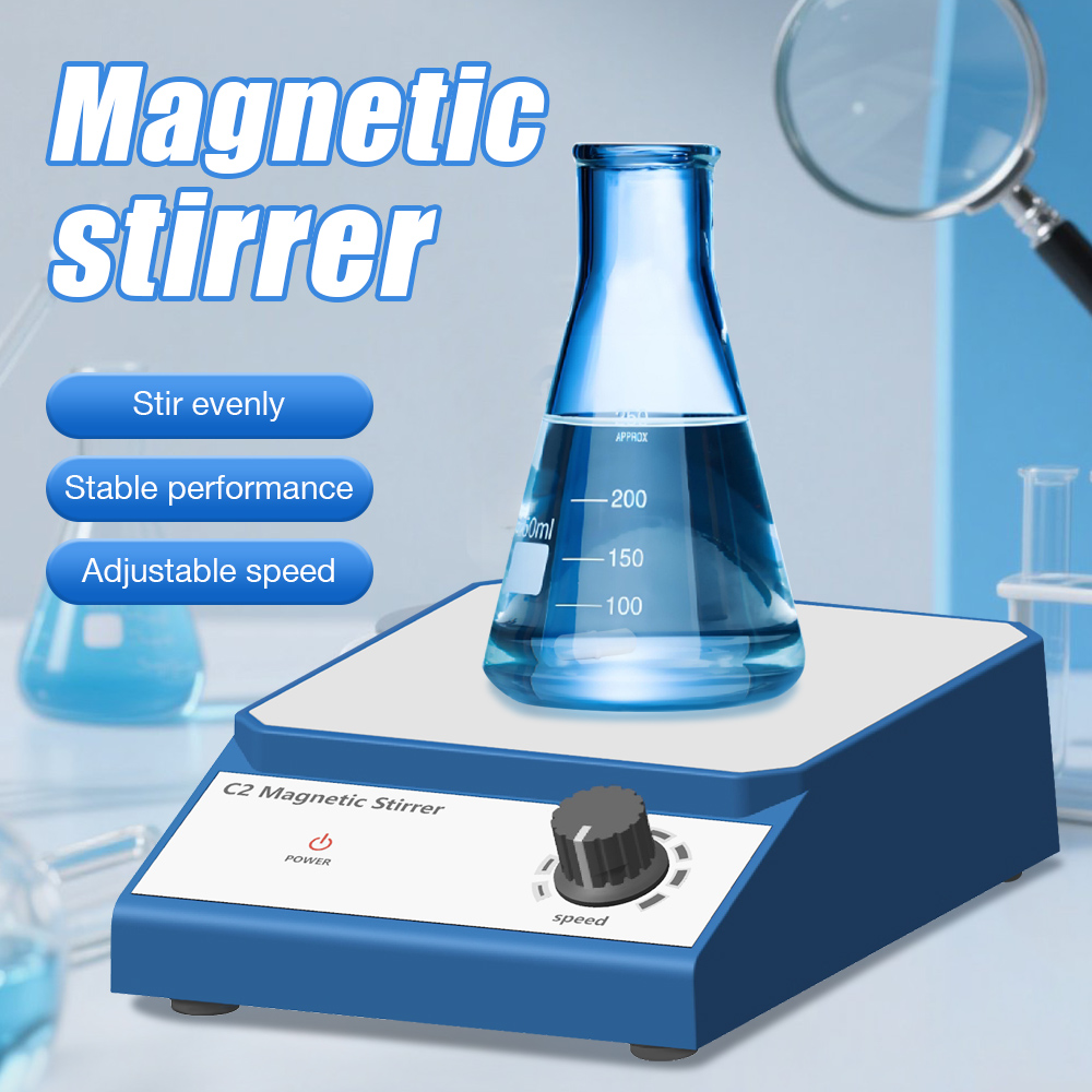 Magnetic Stirrer Hotplate - 2025 Neuer C2 2L Magnetrührer mit