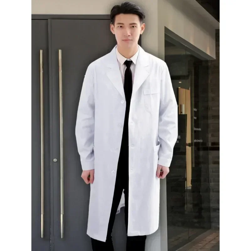 Lab Coat Medical - Medizinischer Laborkittel-Set Unisex Arztkittel Damen Langarm