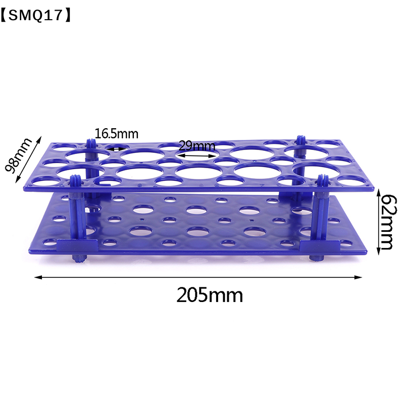 Centrifuge Tube Rack - 28-Loch-Zentrifugenröhrchenständer aus Kunststoff für 10/15/50 ml