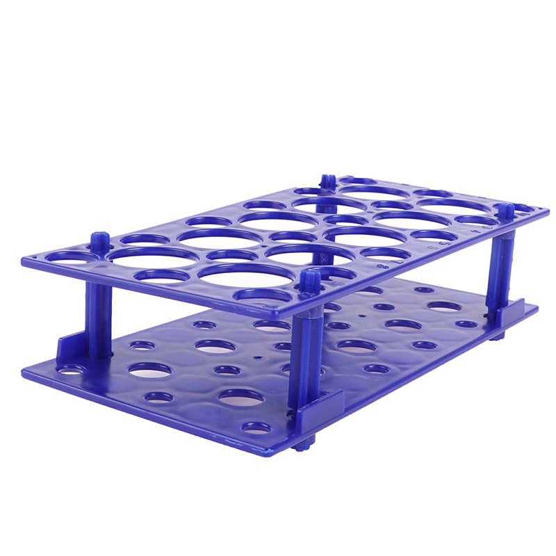 Centrifuge Tube Rack - Langlebiger 28-Loch-Zentrifugenröhrchenständer aus Kunststoff für 10/15/50ml-Röhrchen,