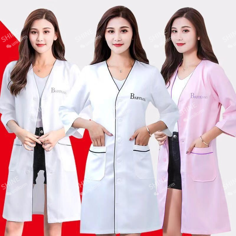 Lab Coat Medical - Schönheitsuniform, Kosmetikerin, individuelles Logo, Hautmanager, Arbeitskleidung,