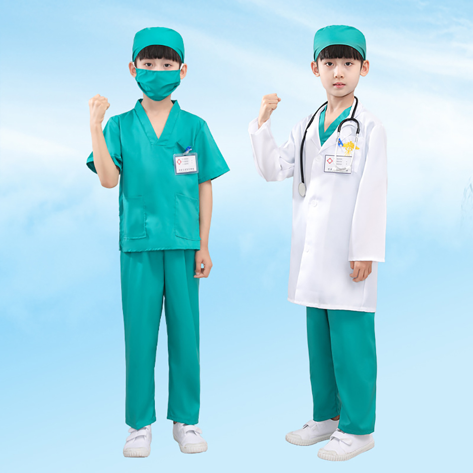 7 Teile/paket Kind Weiß Medizi – Lab Coat Medical Bewertung und Preis