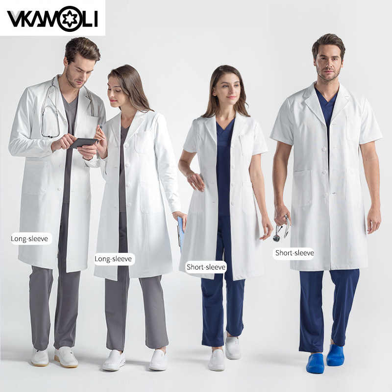 Hochwertiger weißer Mantel aus – Lab Coat Medical Bewertung und Preis
