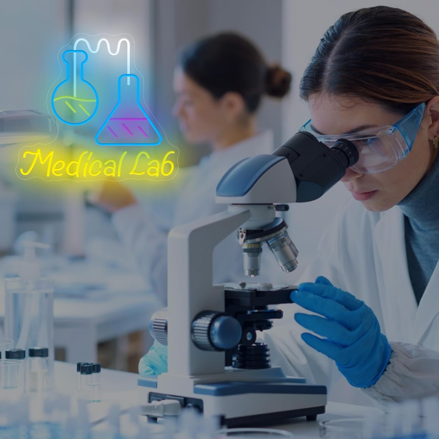 Wissenschaftslabor Neonschild  – Medical Lab And Science Bewertung und Preis