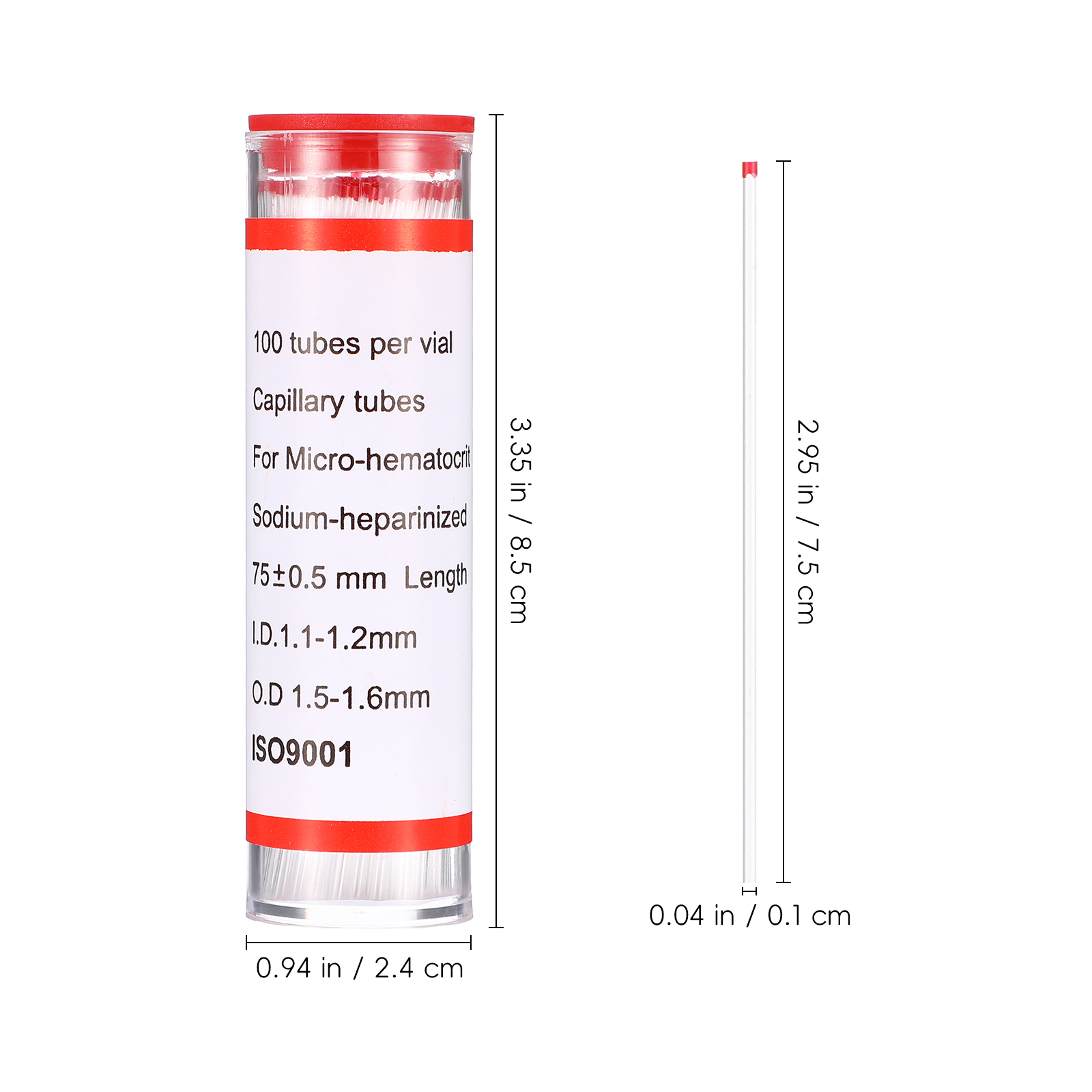 75 mm Glaskapillarrohr, Mikro- – Medical Lab And Science Bewertung und Preis