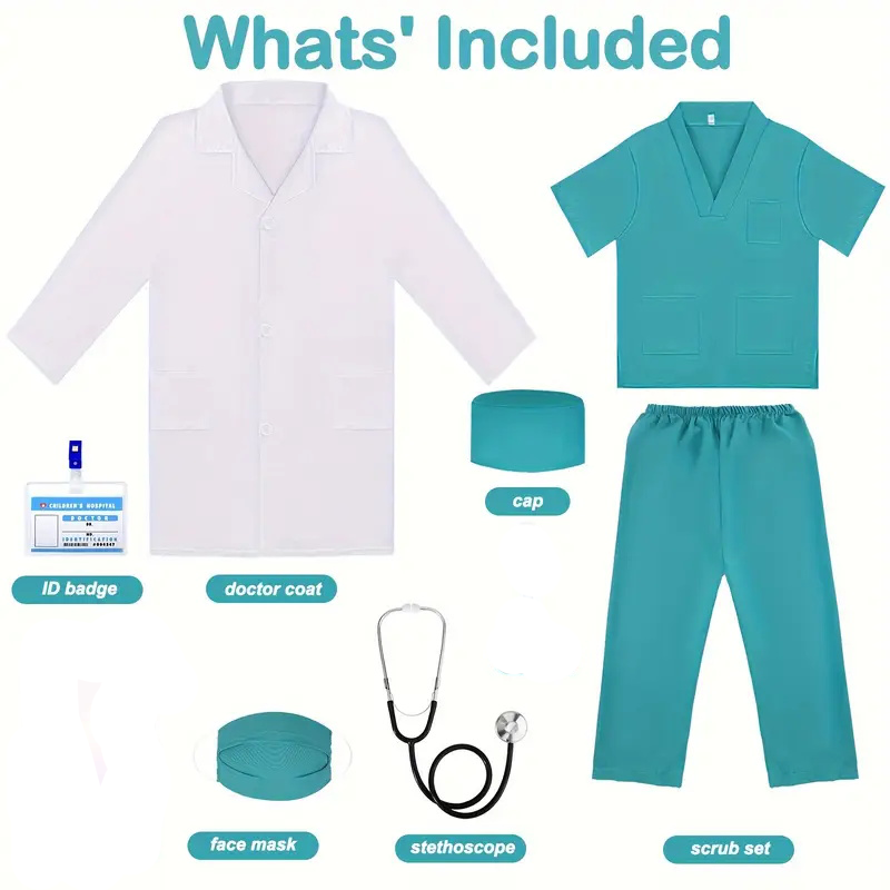 7PCS Kinder Arzt Krankenschwes – Lab Coat Medical Bewertung und Preis