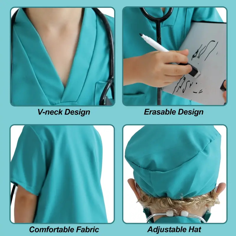 7PCS Kinder Arzt Krankenschwes – Lab Coat Medical Bewertung und Preis