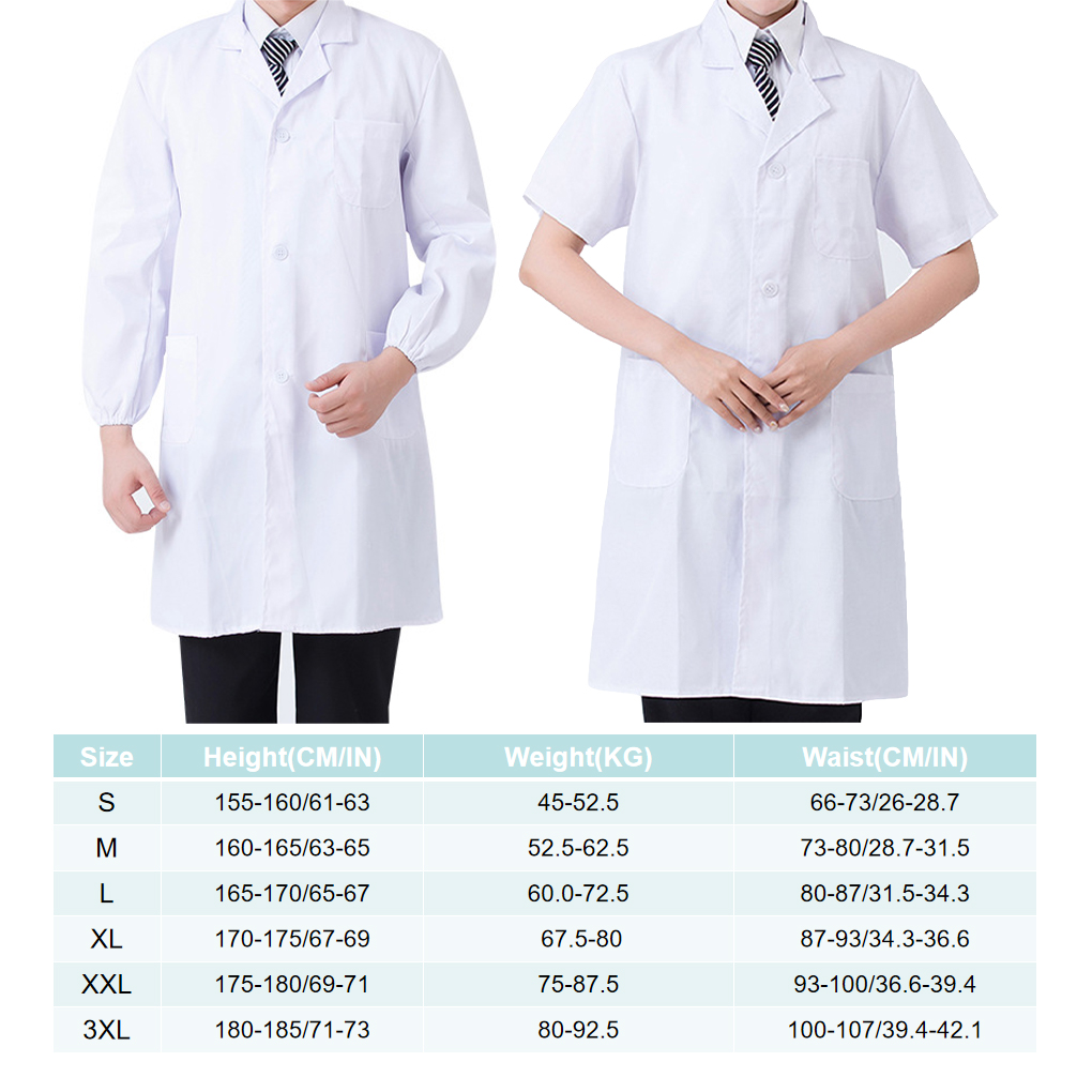 Labor manteltasche Langarm sch – Lab Coat Medical Bewertung und Preis
