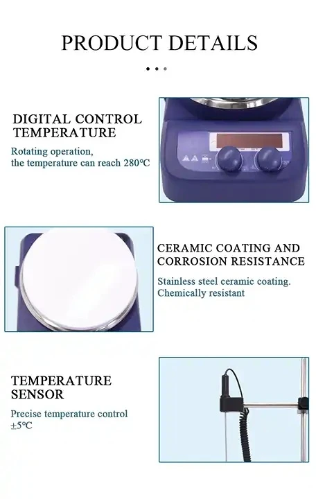 Ms-h280-pro Industrielle Heizp – Magnetic Stirrer Hotplate Bewertung und Preis