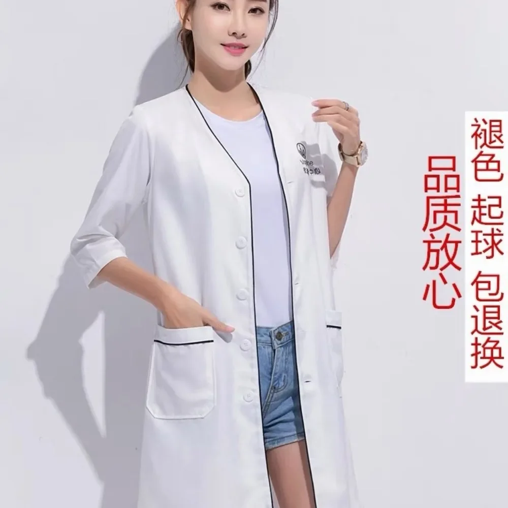Maßgeschneiderte Logo-Schönhei – Lab Coat Medical Bewertung und Preis